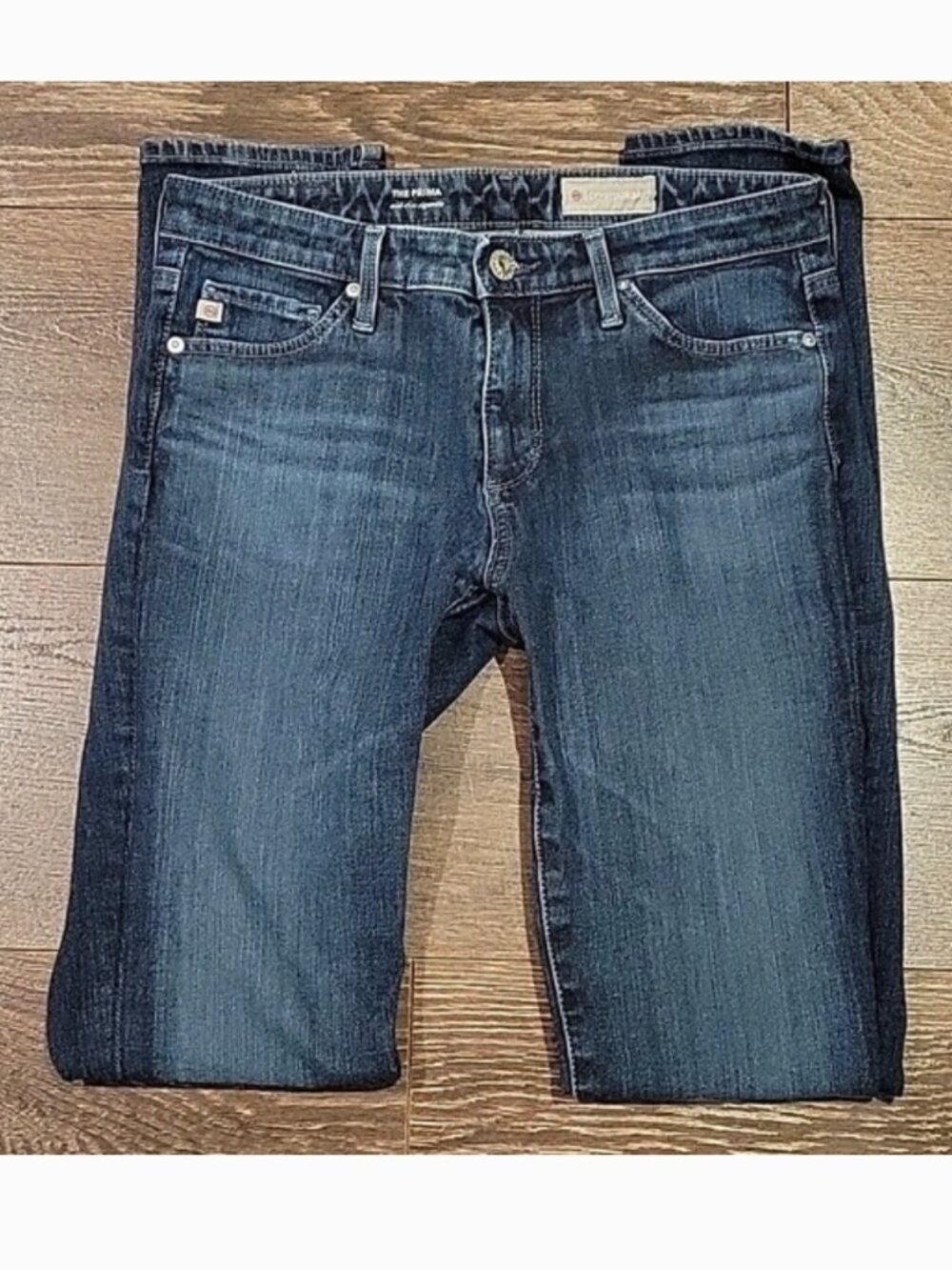 ❤️ AG ADRIANO GOLDSCHMIED CONTOUR 360 PRIMA MID RISE CIGARETTE SKINNY JEANS, 0